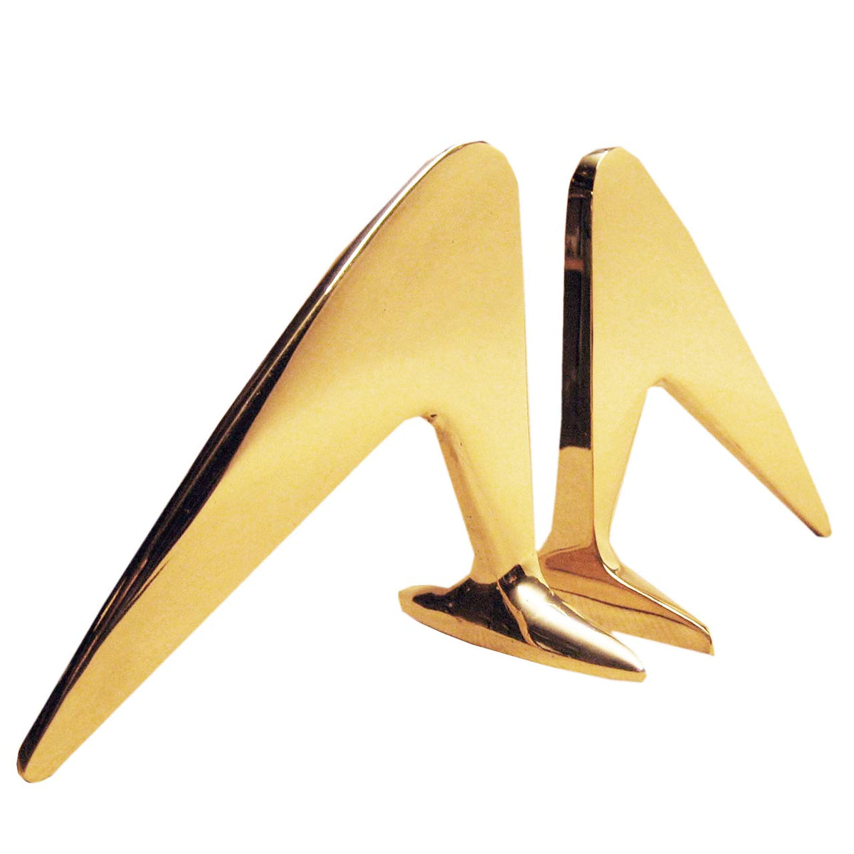 Pair of "Wings" Bookends #4630 by Carl Auböck