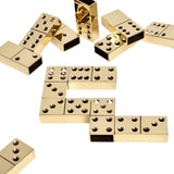 Large "Dominoes" Set in Brass by Carl Auböck