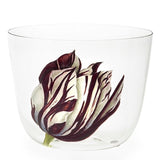 "Tulipmania" Black Water Tumbler by Leonid Rath