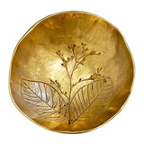 Collection of Mid-Century Flora Brass Dishes