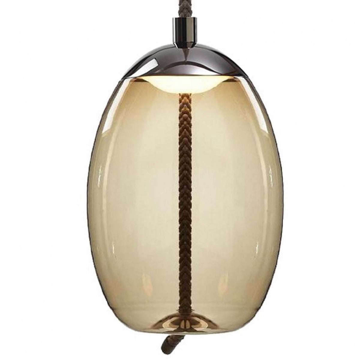"Knot Uovo" Large Pendant Lamp by Chiaramonte Marin