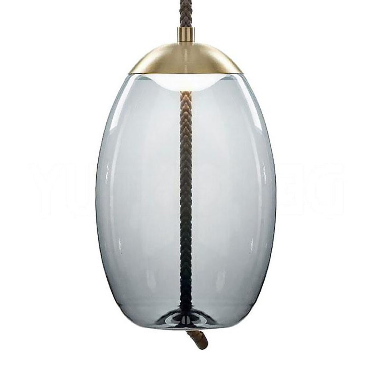 "Knot Uovo" Large Pendant Lamp by Chiaramonte Marin