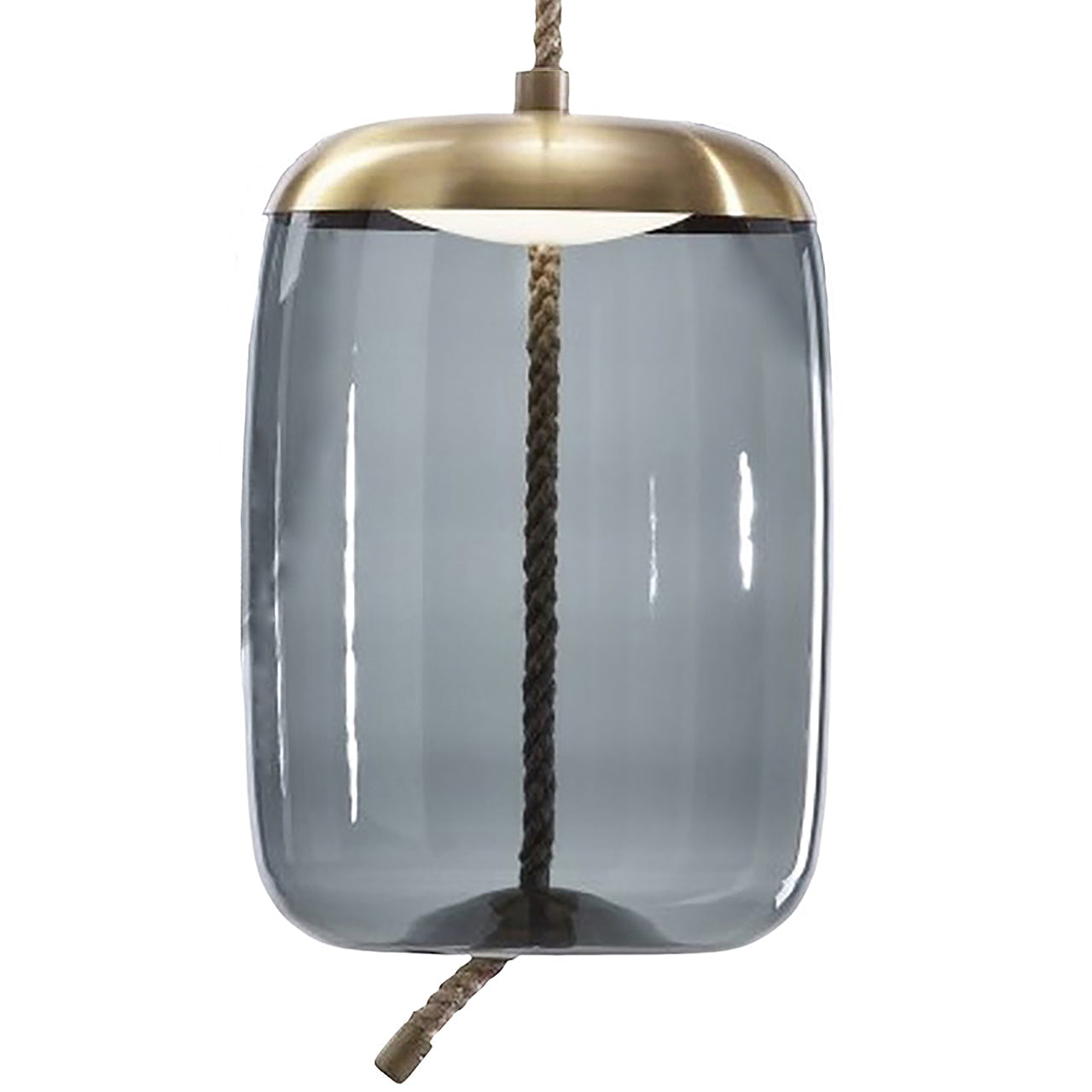 "Knot Cilindro" Large Pendant Light by Chiaramonte Marin