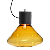 Medium "Muffins" Walnut Pendant Light by Lucie Koldova & Dan Yeffet