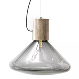 Mini "Muffins" Walnut Pendant Light by Lucie Koldova & Dan Yeffet