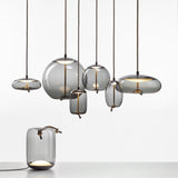 "Knot Uovo" Large Pendant Lamp by Chiaramonte Marin