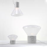 Medium "Muffins" Marble Base Table Lamp by Lucie Koldova & Dan Yeffet