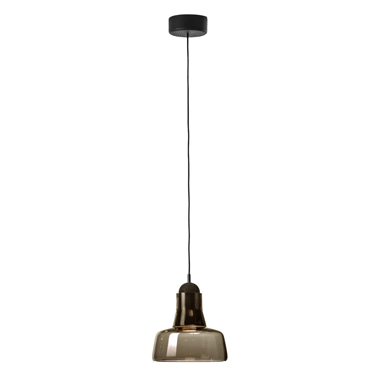 "Shadows" 896 Pendant Lamp in Walnut by Lucie Koldova & Dan Yeffet