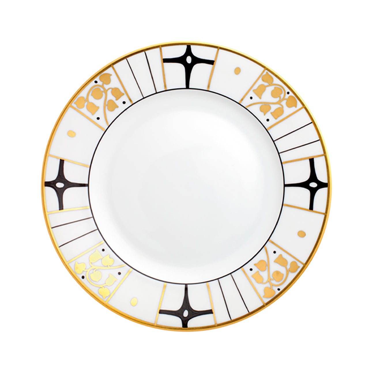 "Deco Vienne" Dessert Plate by Josef Hoffmann