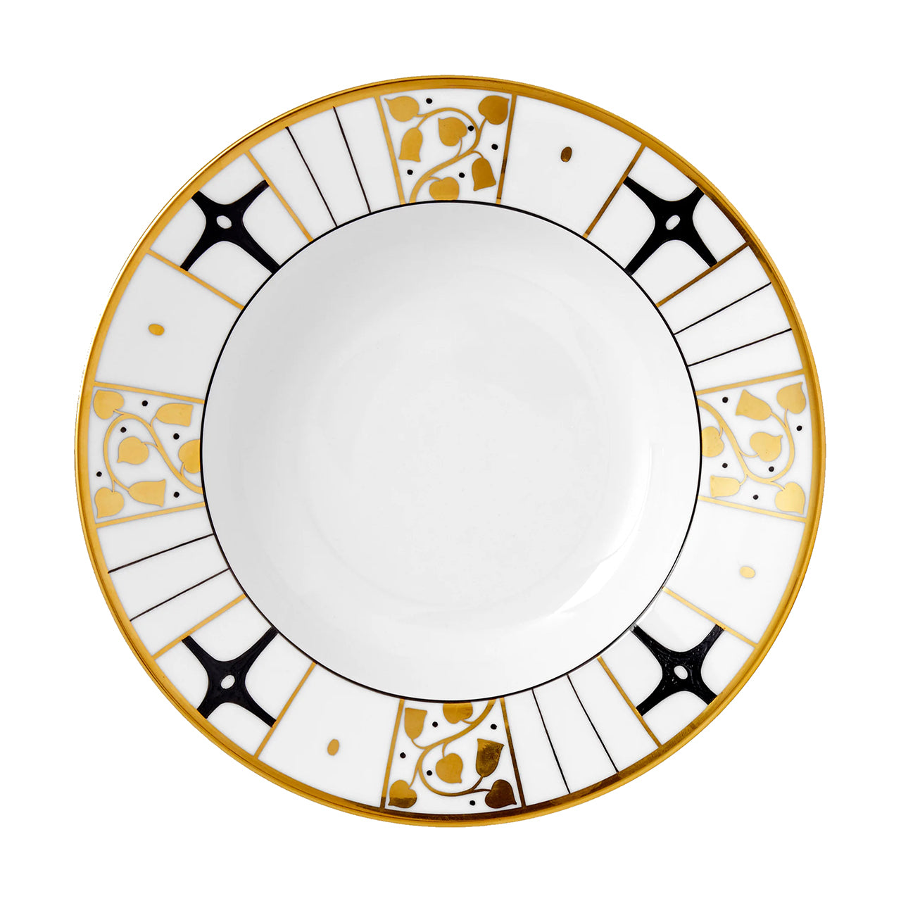 "Deco Vienne" Soup Plate by Josef Hoffmann
