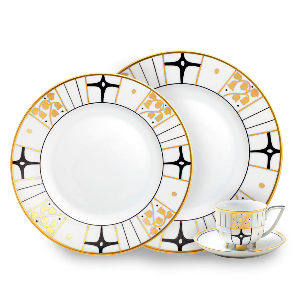"Deco Vienne" Soup Plate by Josef Hoffmann