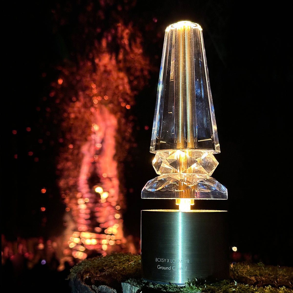 "Ground Control" Portable Table Lamp D by BCXSY