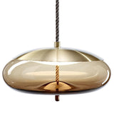 "Knot Disco" Large Pendant Lamp by Chiaramonte Marin