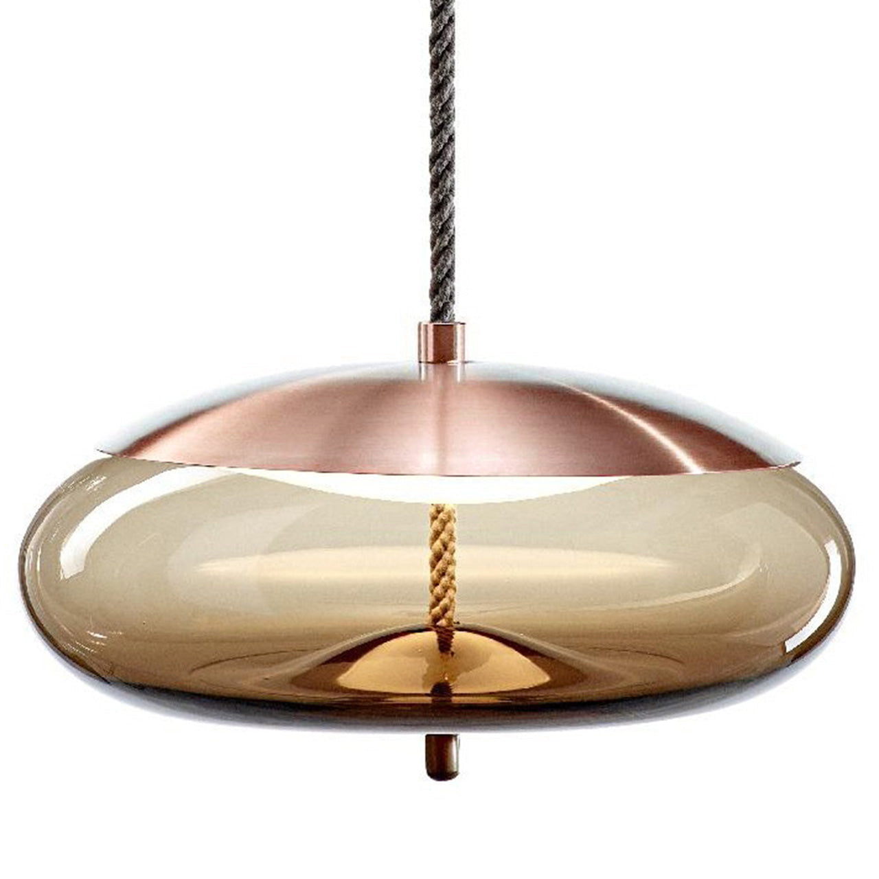 "Knot Disco" Large Pendant Lamp by Chiaramonte Marin