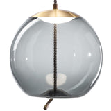 "Knot Sfera" Large Pendant Lamp by Chiaramonte Marin