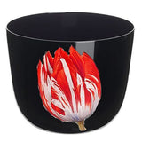 "Tulipmania" Black Water Tumbler by Leonid Rath