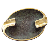 Mid-Century Austrian Patinated Brass Ashtray