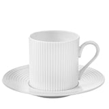 "Plissée" Coffee Cup & Saucer