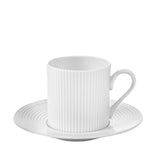 "Plissée" Espresso Cup & Saucer