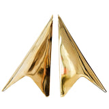 Pair of "Rocket" bookends #3846 by Carl Auböck