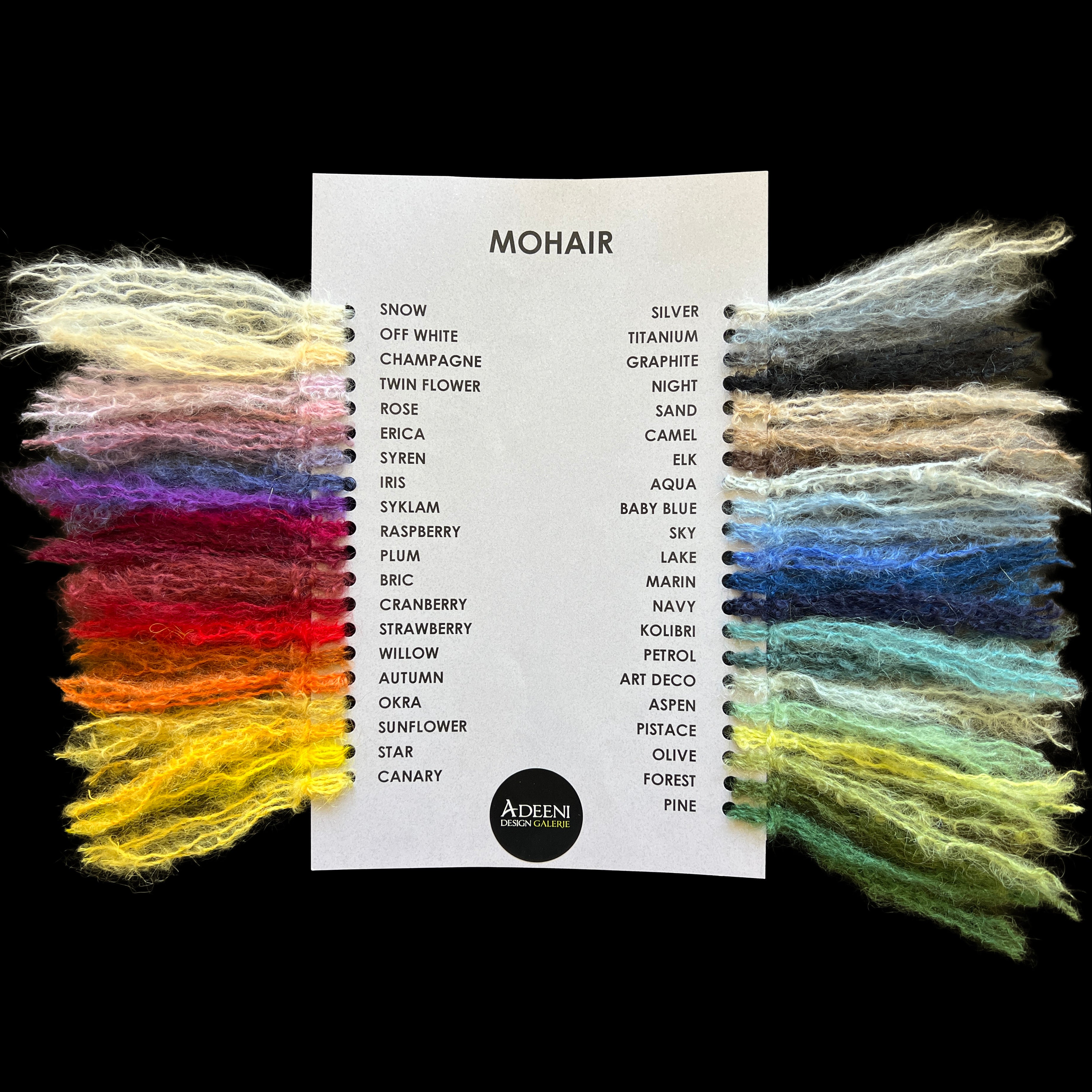 Mohair Throw with Large Tassel Fringe