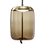 "Knot Cilindro" Large Pendant Light by Chiaramonte Marin