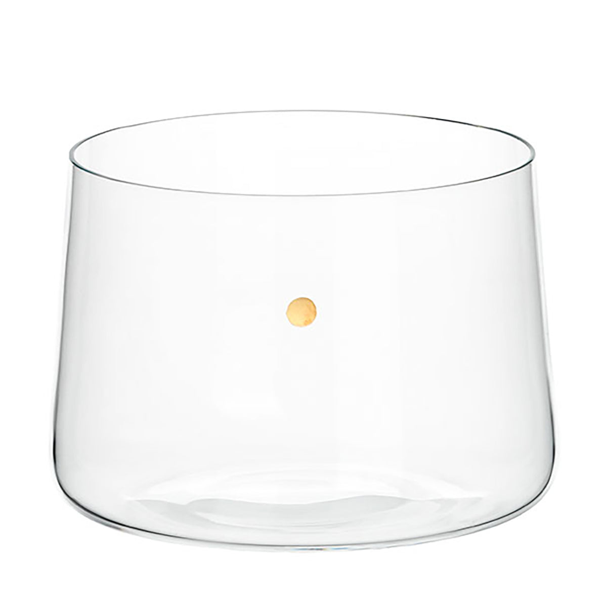 "Fortune" Set No. 283 Whiskey Tumbler with Gold Dot by Mark Braun