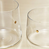 "Fortune" Set No. 283 Gold Dot Shot Tumbler by Mark Braun