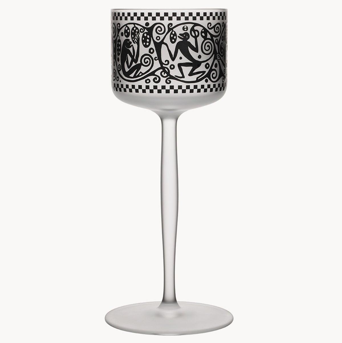 "Monkey Frieze" Goblet by Josef Hoffmann