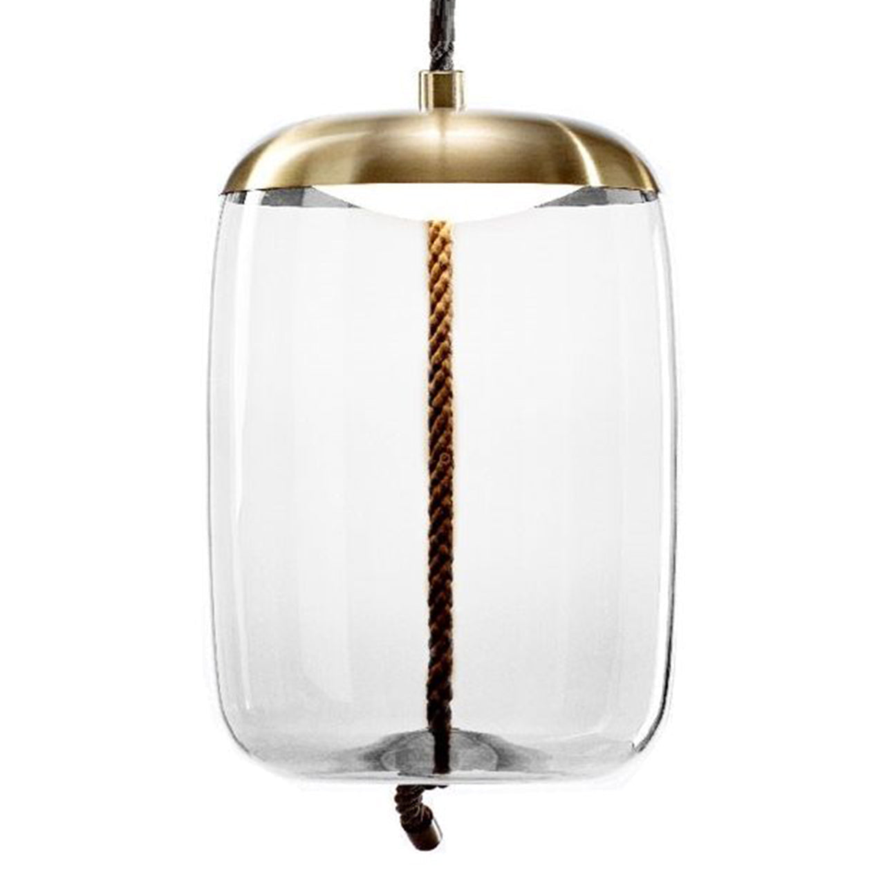 "Knot Cilindro" Large Pendant Light by Chiaramonte Marin