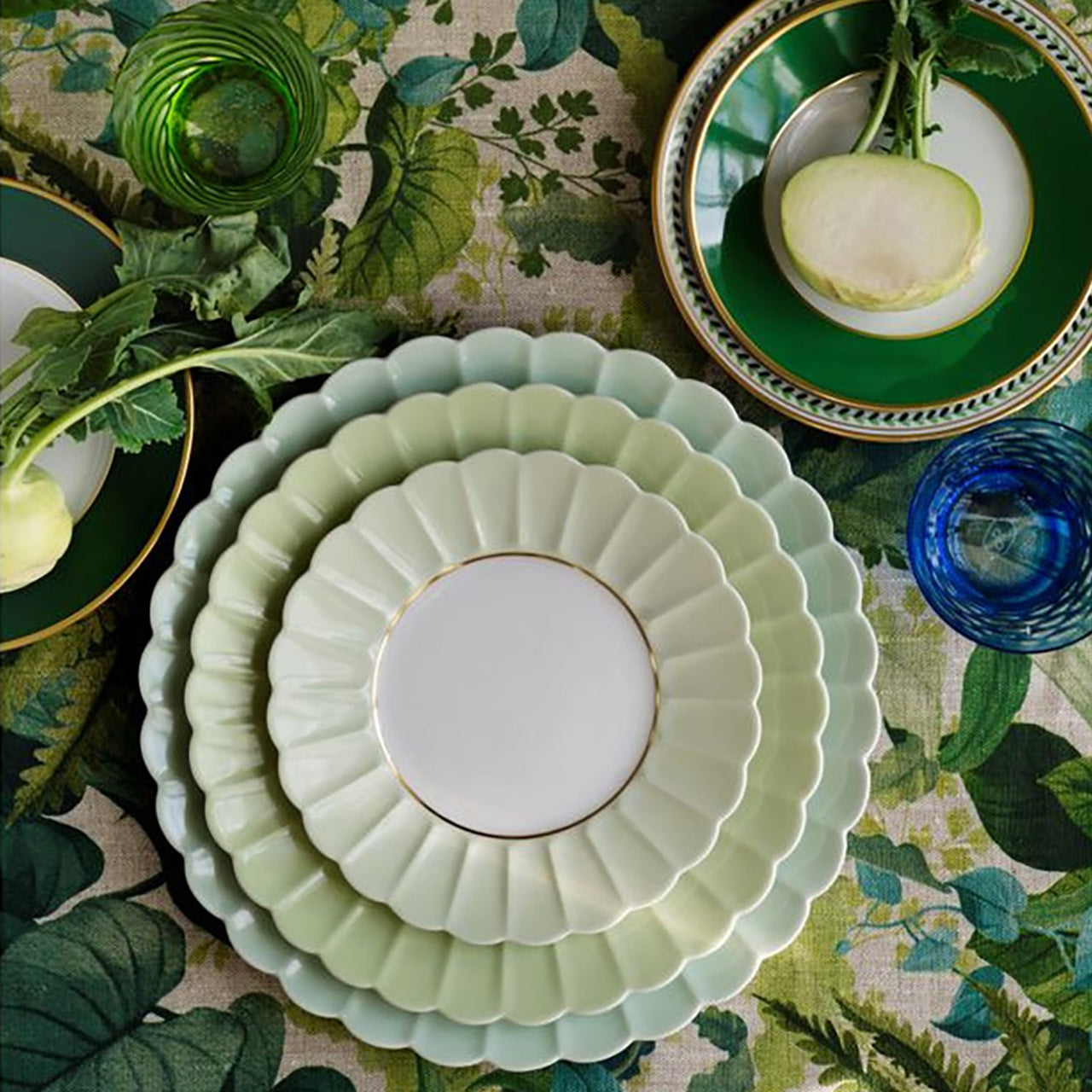 "Cairo - Jaipur Melon" Dessert Plate by Giambattista Valli for Augarten