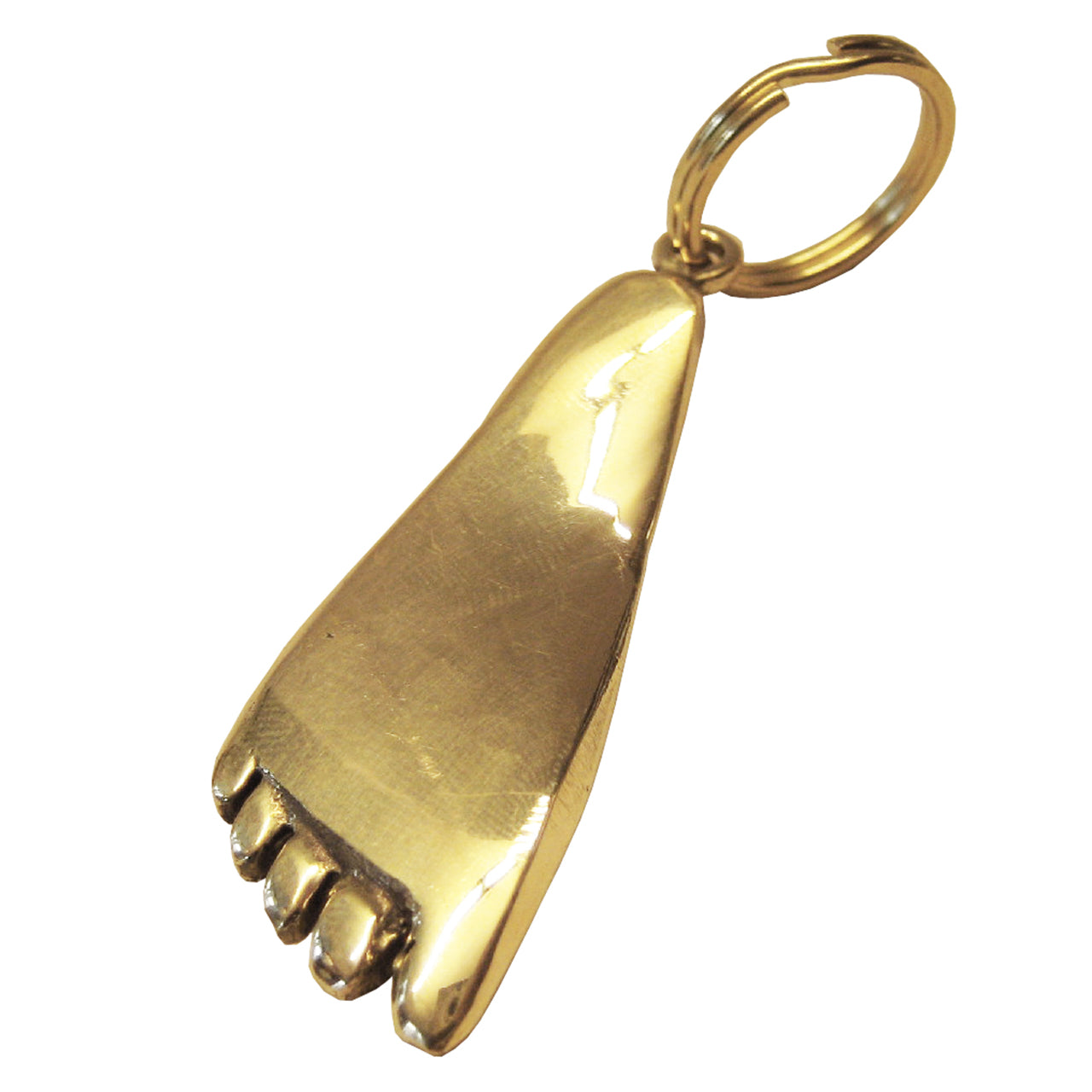 "Foot" #5735 Keyring by Carl Auböck