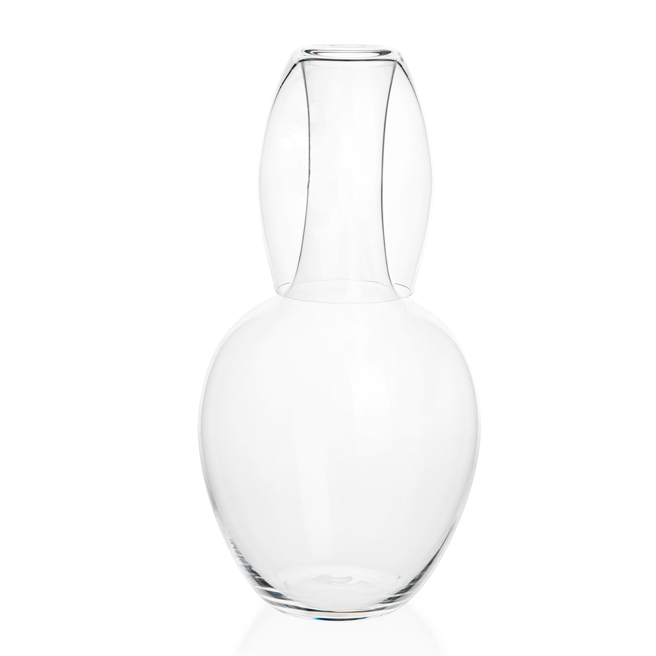 "Balloon" Drinking Set No. 279 Bedside Carafe with Fish Glass B by Ted Muehling