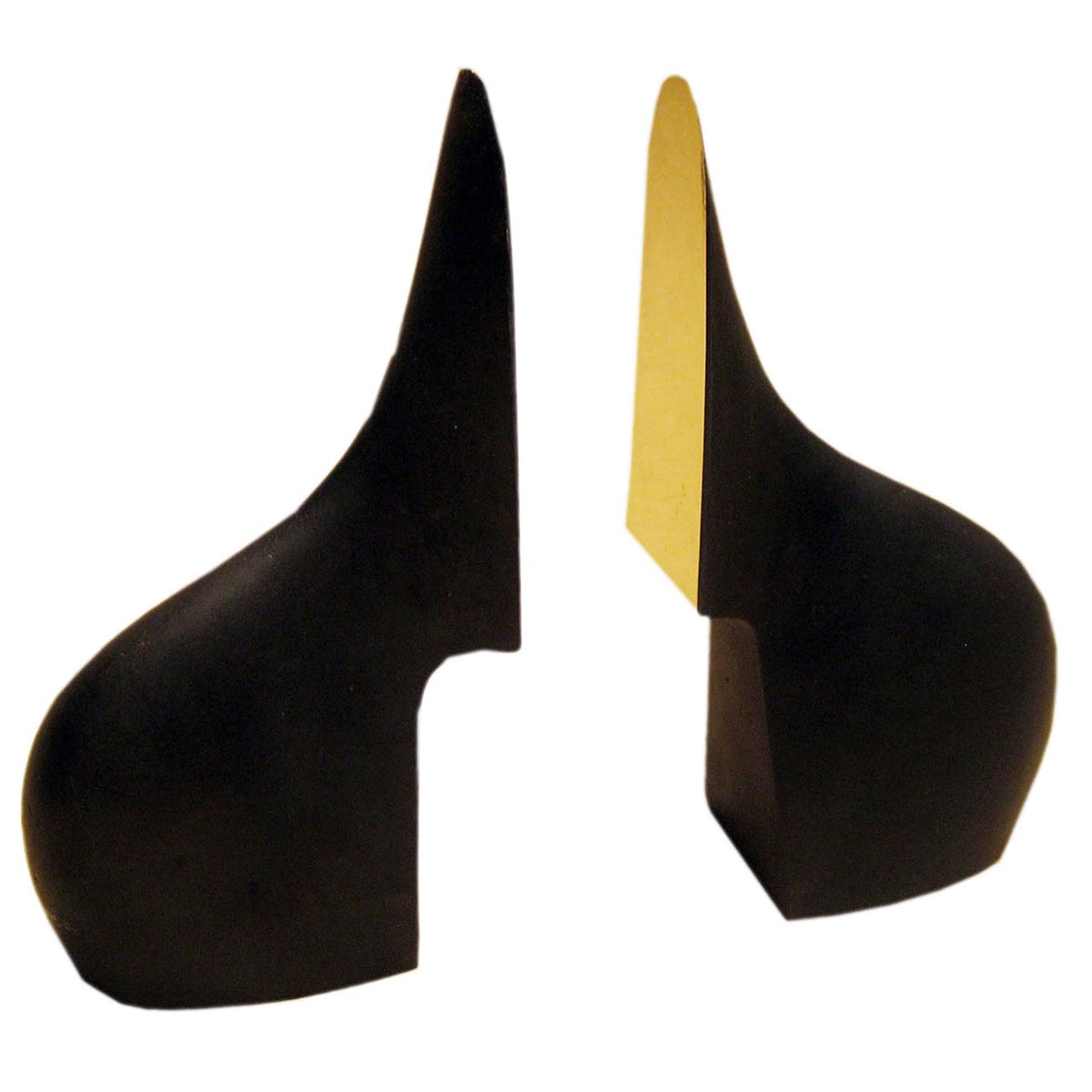 Pair of Bookends #3652 in Patinated Brass by Carl Auböck