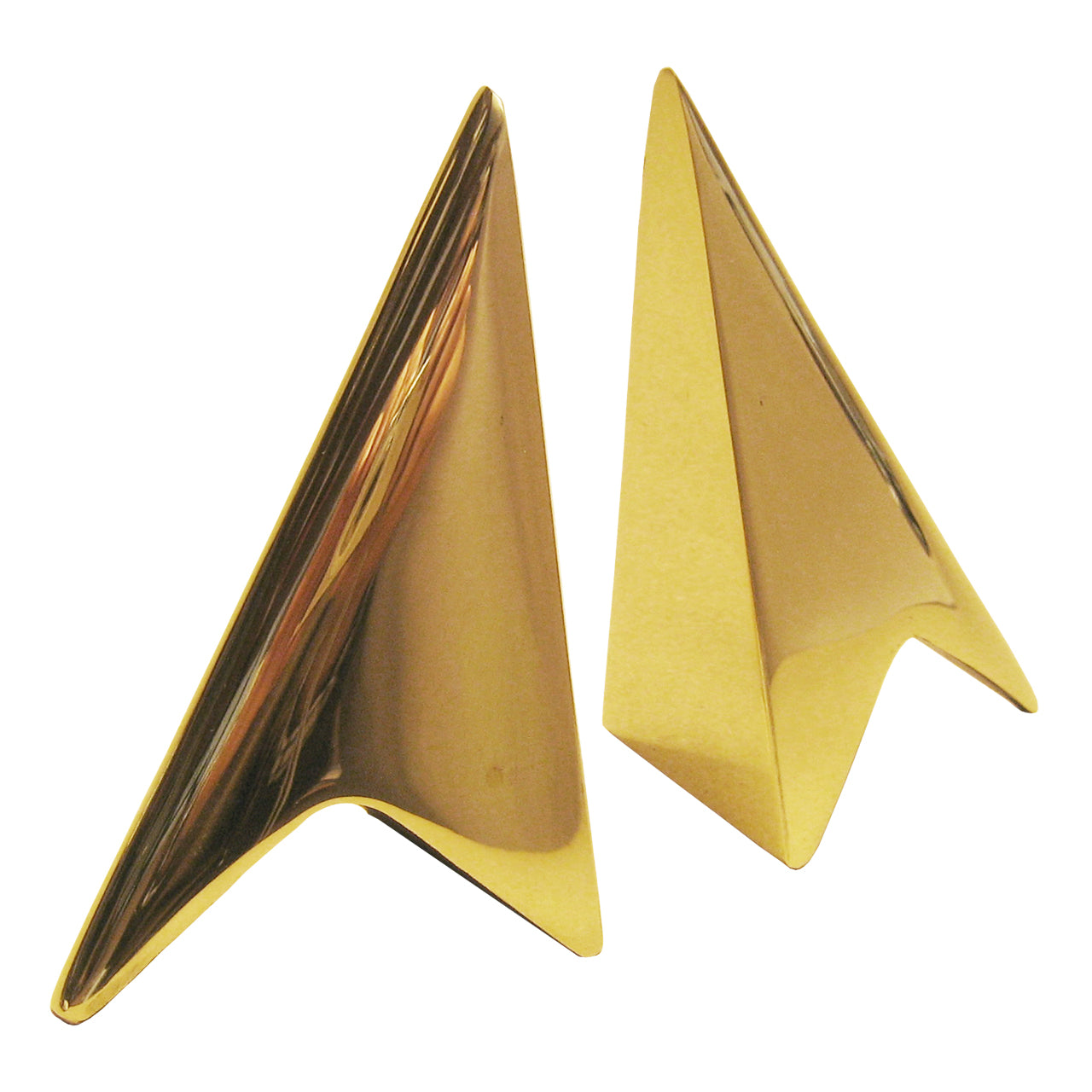 Pair of "Rocket" Bookends #3846 by Carl Auböck