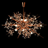 "Metropolitan” Chandelier in Copper Finish by Hans Harald Rath