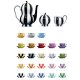 "Melon” Mocca Pot by Josef Hoffmann Black