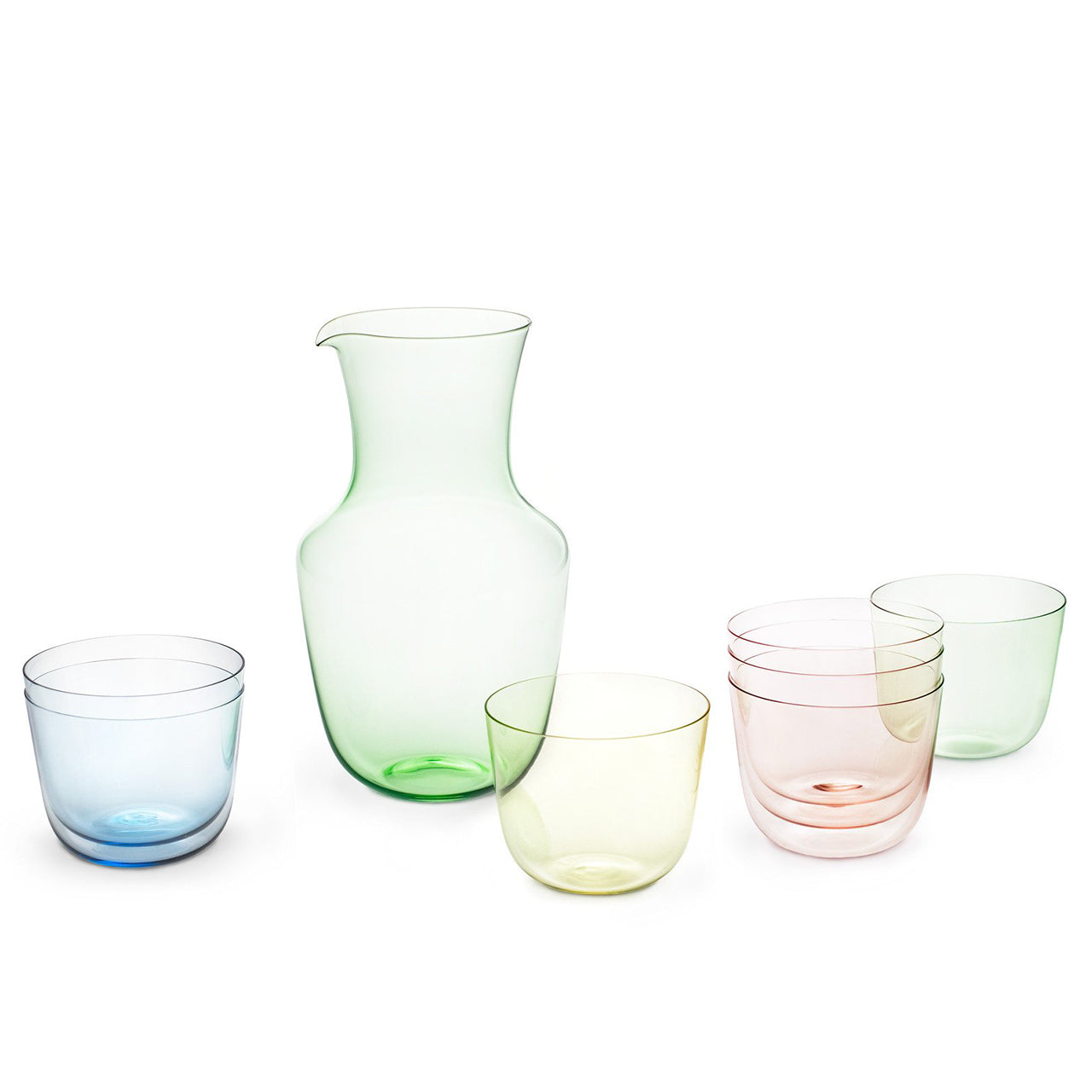 "Alpha" Carafe Blue by Hans Harald Rath