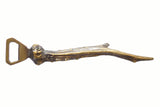 Vintage Brass Antler Bottle Opener