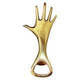 "Hand" #4224 Bottle Opener in Brass by Carl Auböck