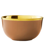 "Schubert" Champagne Bowl Mocca & Gold by Augarten