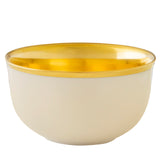 "Schubert" Champagne Bowl Mandarin & Gold by Augarten