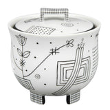 “Mythos” Covered Sugar Bowl by Josef Hoffmann