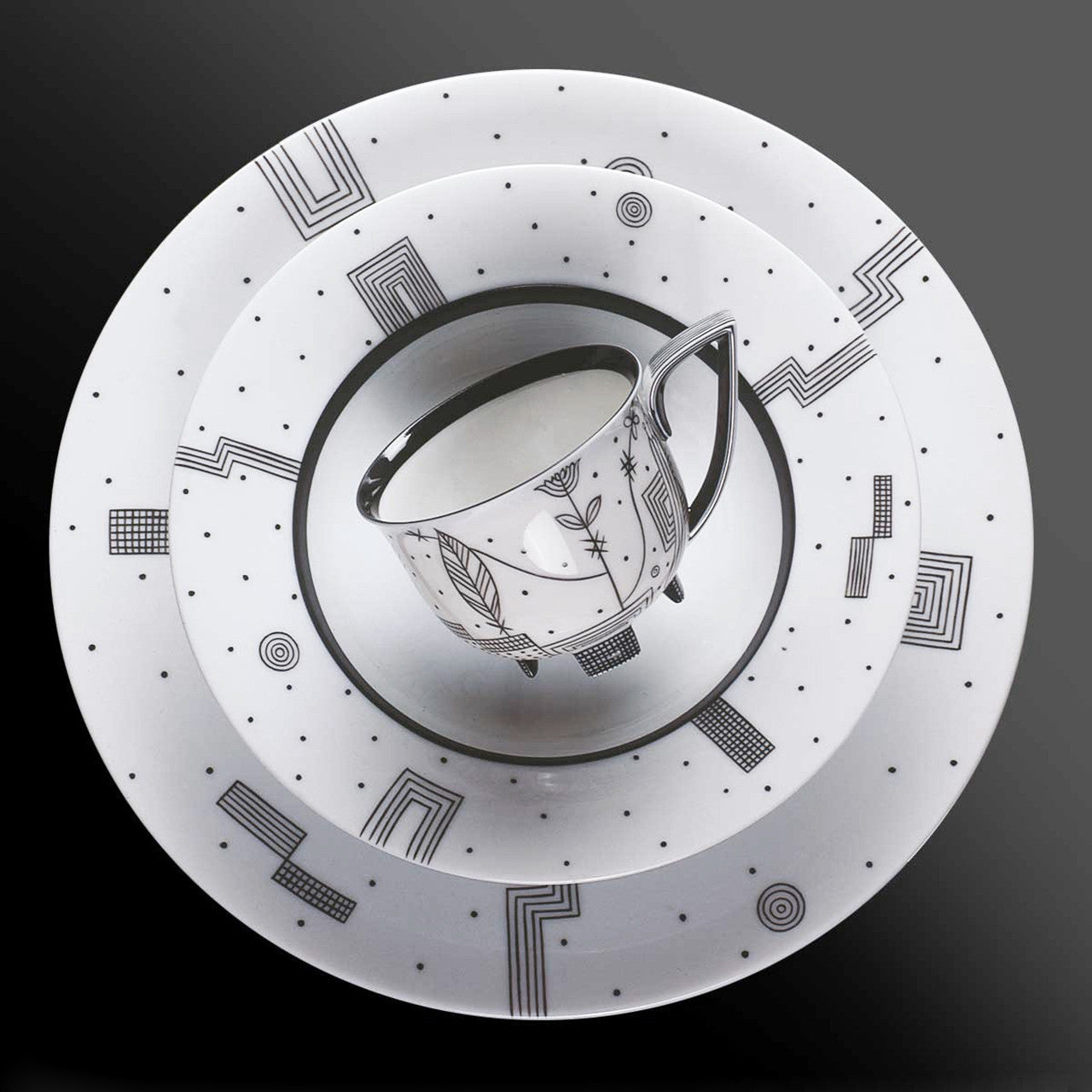 “Mythos” Sandwich Platter by Josef Hoffmann