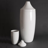 "Vario II" Vase White by Gottfried Palatin