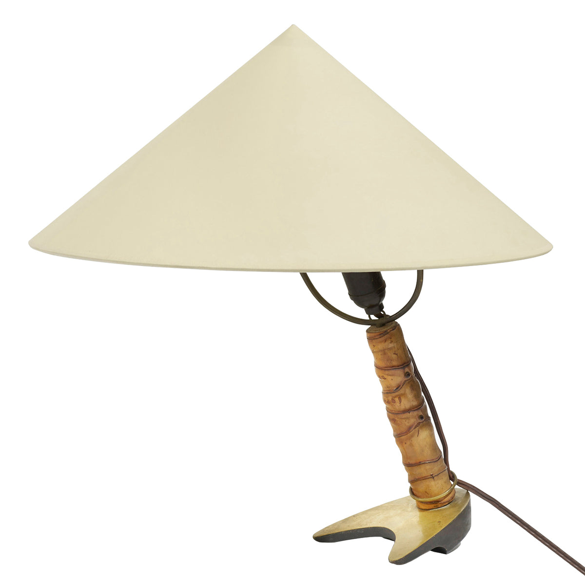 "Horseshoe" Table Lamp #3741 by Carl Auböck