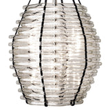 “Basket 14” Chandelier Smoke by Marco Dessí