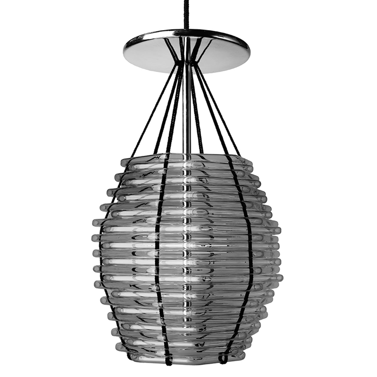 “Basket 20” Chandelier Clear by Marco Dessí