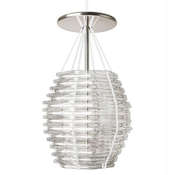 “Basket 20” Chandelier Clear by Marco Dessí