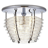 “Basket” Semi-Flush Ceiling Light